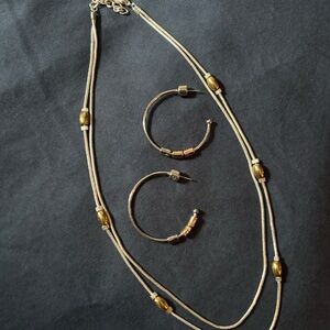 Hoop & Necklace Set